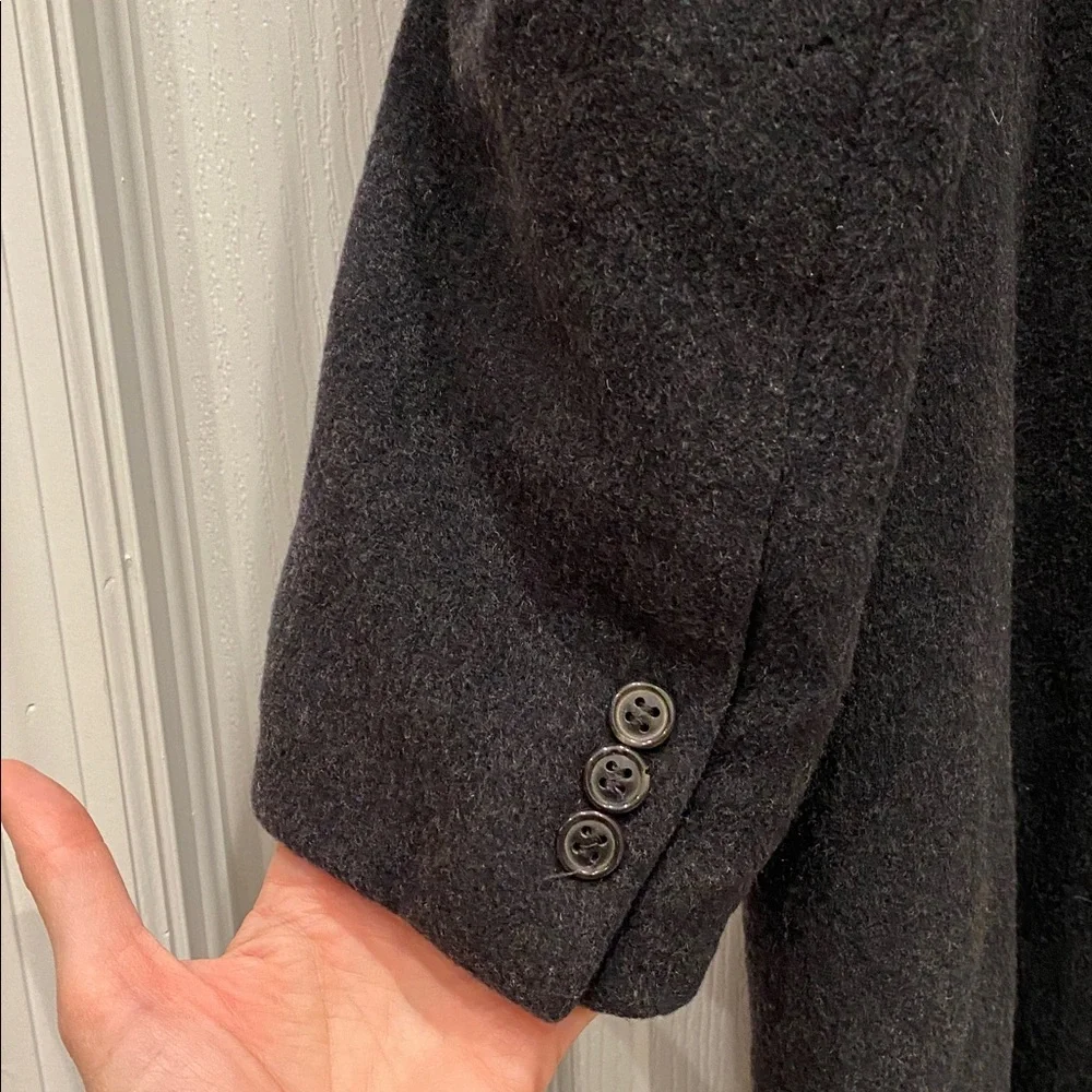 Nadlers Men’s Teller Coat Double Breasted Cashmere Overcoat - Picture 3 of 7